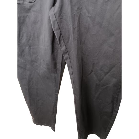 New ZARA Navy Utility Zip Front Jumpsuit XL Long Sleeve One Piece - Picture 7 of 16